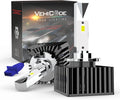 D8S LED Headlight Bulb Conversion Kit, 50W 7600Lms 6000K White, 2 Pack O8789
