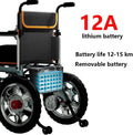 Foldable All Terrain Electric Wheelchair with 20AH Detachable Battery W984
