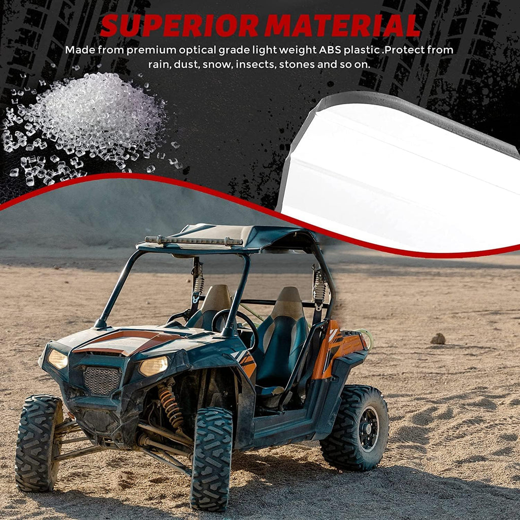Scratch Resistant Clear Flip Windscreen S66180