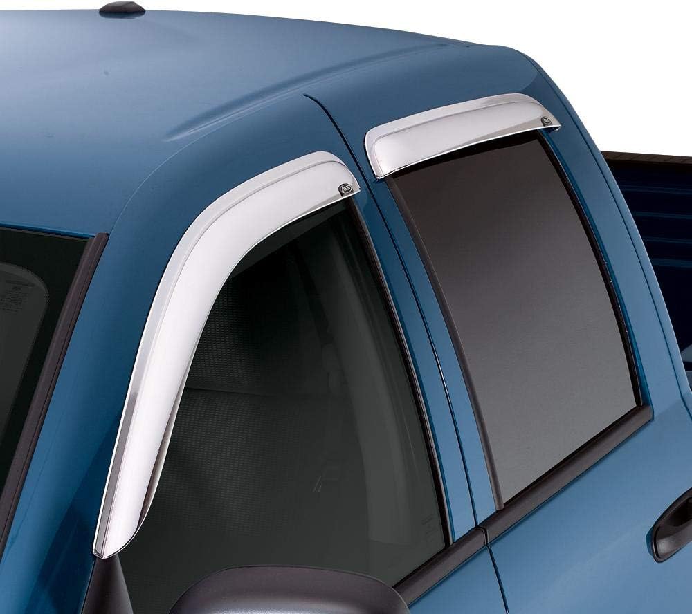 Chrome Side Window Deflector 4-Piece Set Y536997