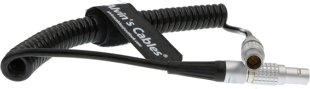 5 Pin Male to 5pin Timecode Coiled Cable Pack of 2 V51993
