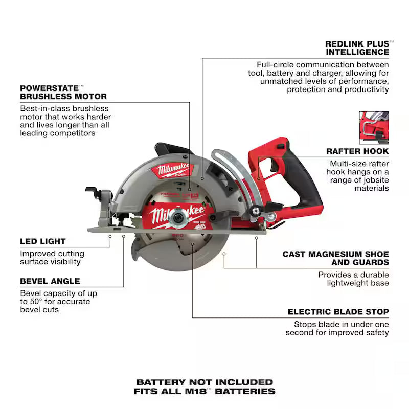 18V Cordless 7-1/4 in. Circular Saw U823800