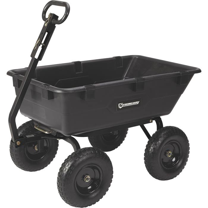 Poly Garden Wagon 1,200-Lb. Capacity Q45304