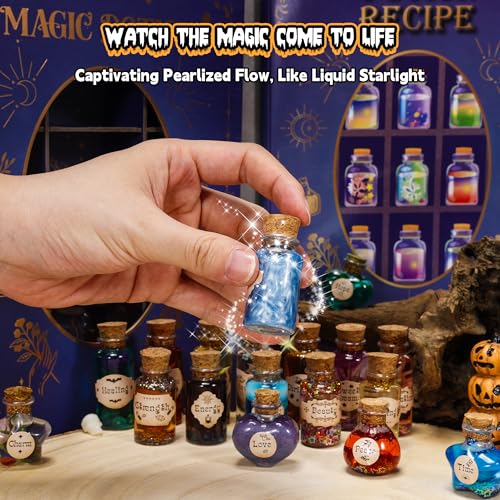 Magic Potion Making Kit with Display Box, 20 Mixed Potion Bottles G713