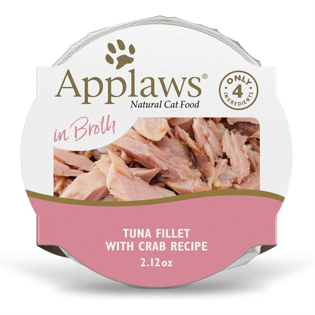 Tuna Fillet with Crab in Broth Wet Cat Food I106878