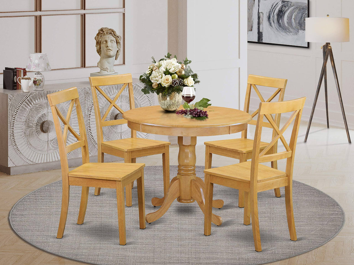 Antique Oak 5-Piece Dining Set R870824