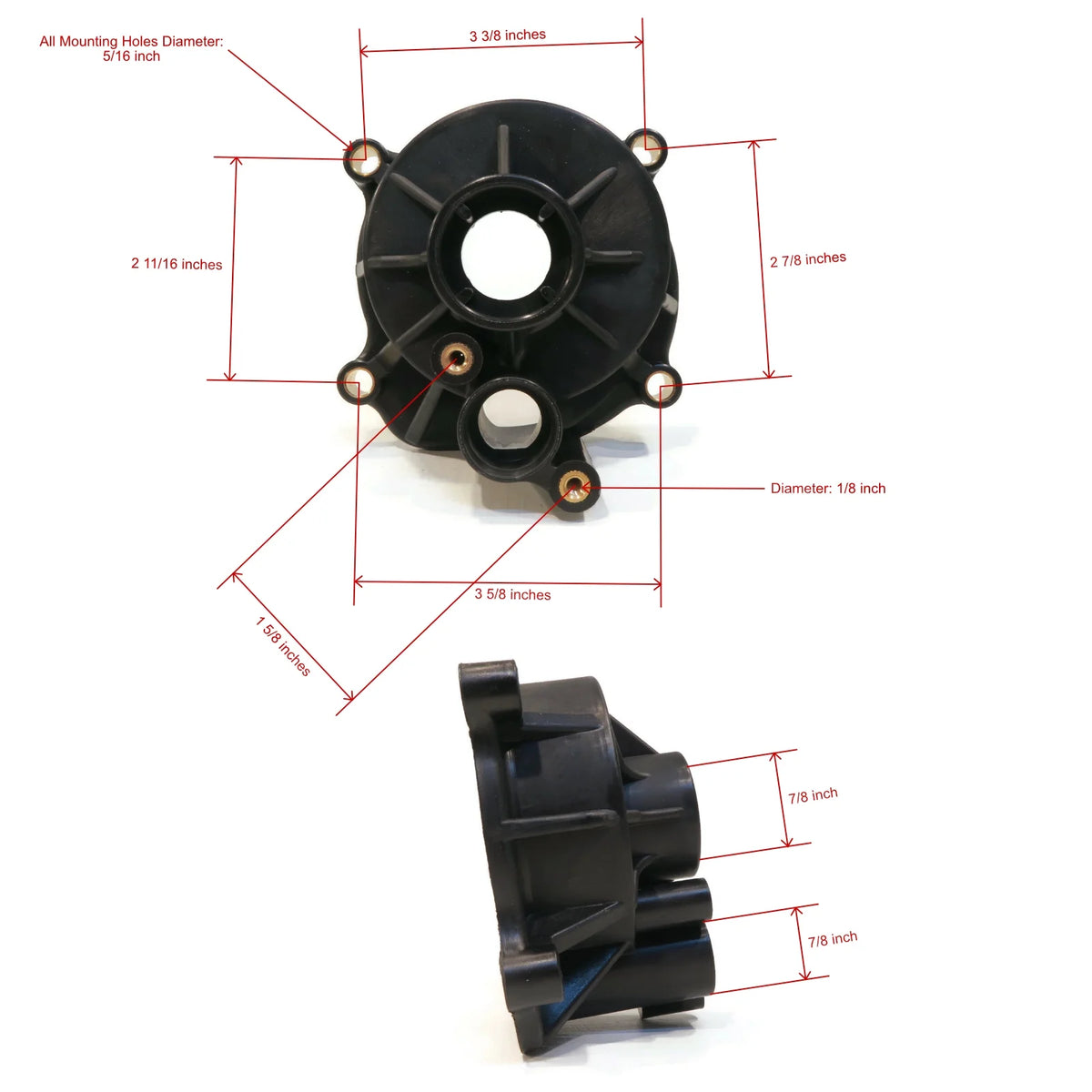 Water Pump Impeller Kit for Evinrude Outboard V985