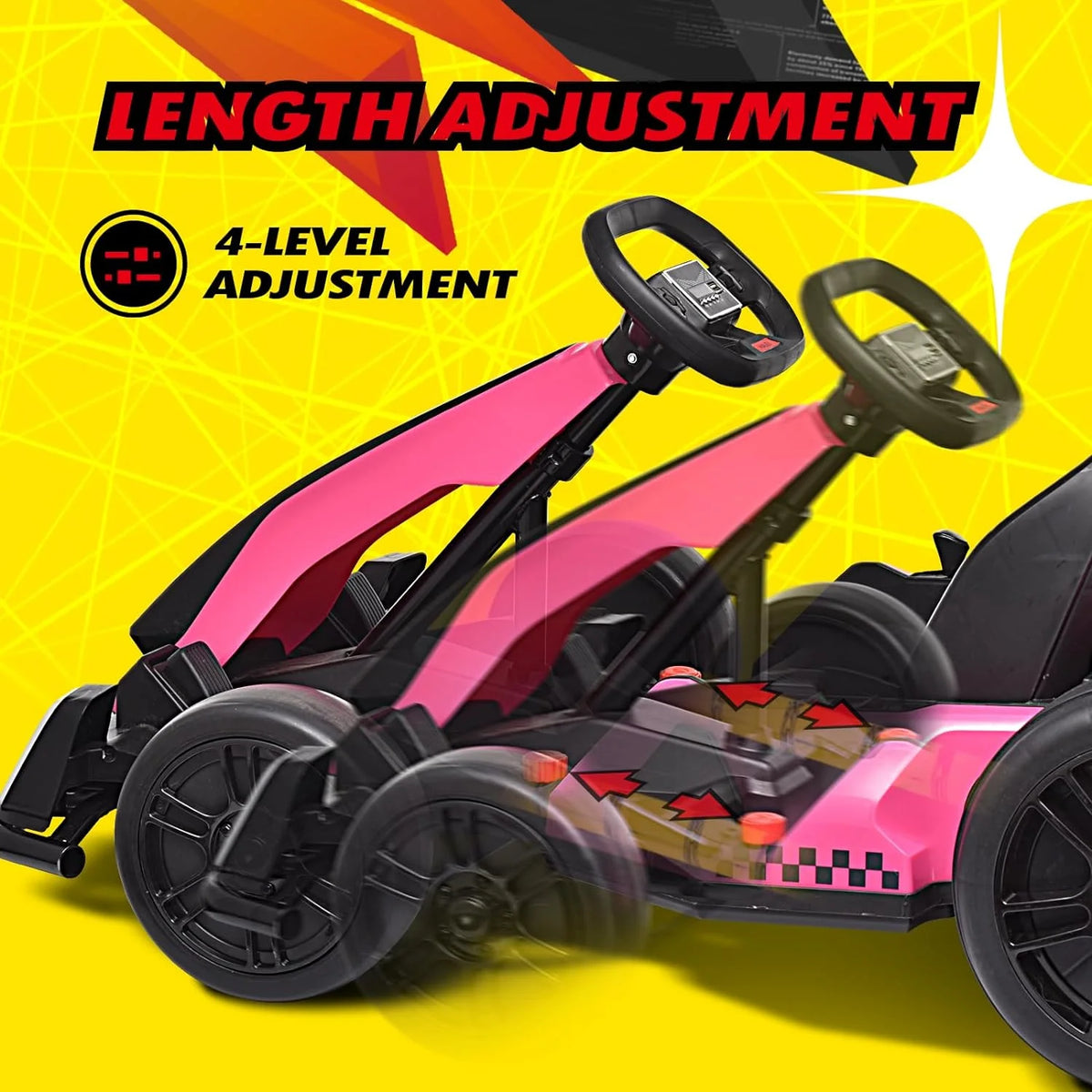 24 V 300W Electric Pedal Go Kart with Drift Mode R718