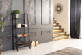 5 Tier Metal Ladder Bookshelf Y238