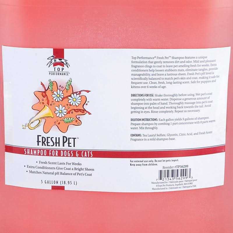 Fresh Pet Shampoo S3822