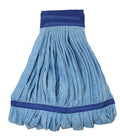 Blue Microfiber Tube Wet Mops, 15 x 2, 12/Carton B9482