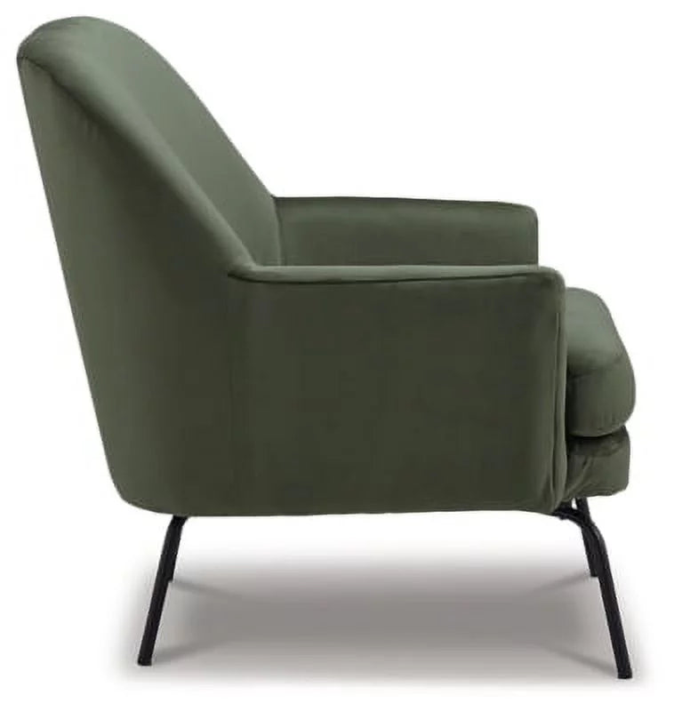 Green Velvet Upholstered Accent Chair L183288