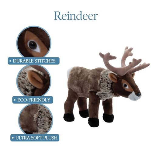 Reindeer Stuffed Animal Plush Toy 12 inches L80548
