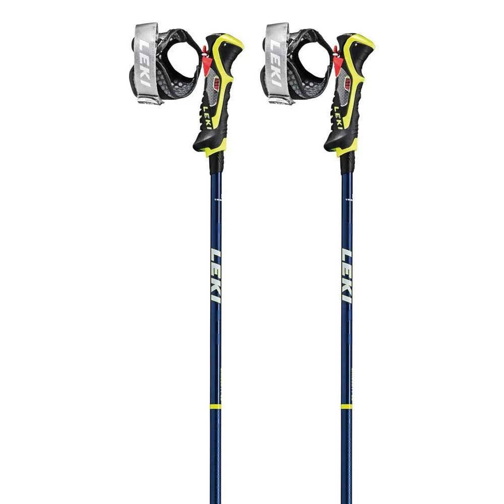 Carbon 14 3D Ski Poles Blue/Yellow 115cm A2264
