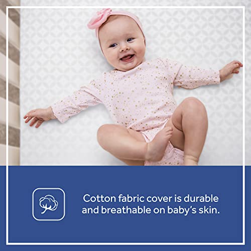 Cotton Cover 2-Stage Waterproof Baby Crib Mattress Y83592