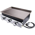 23-Inch Propane Stainless Steel Griddle 3 Burners T79146
