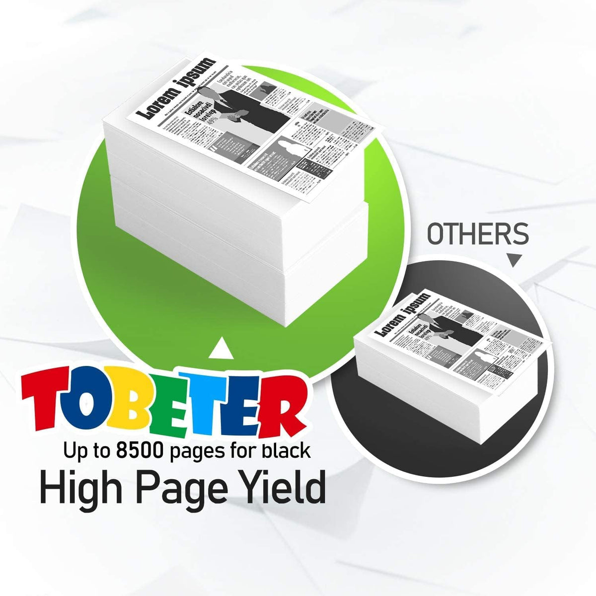 Remanufactured Toner Cartridge for Lexmark 51B1H00 (1 Pack) K545004