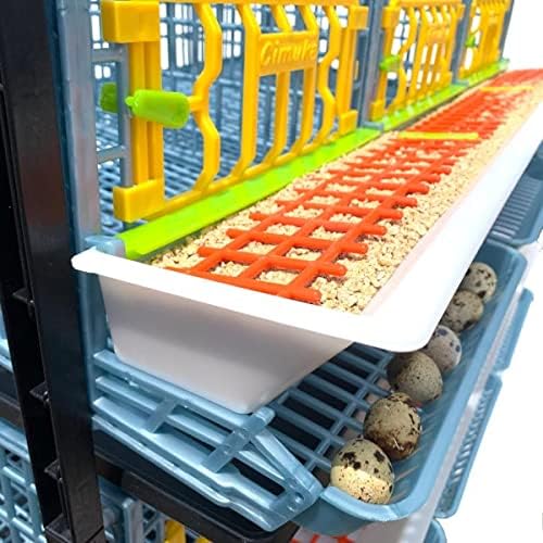 4 Layer ABS Plastic Quail Cage F5859