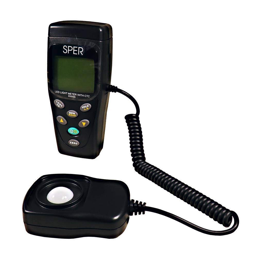 LED Light Meter with Color Temperature Compensation I96423