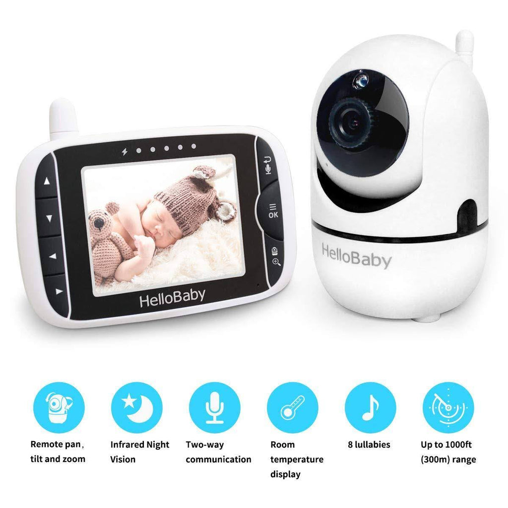 3.2" Color LCD Video Baby Monitor C733