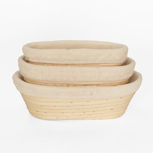 Bread Proofing Baskets Set of 3 G37612