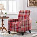 Button Tufted Club Chair with 4 Angle Adjustable Backrest U7920