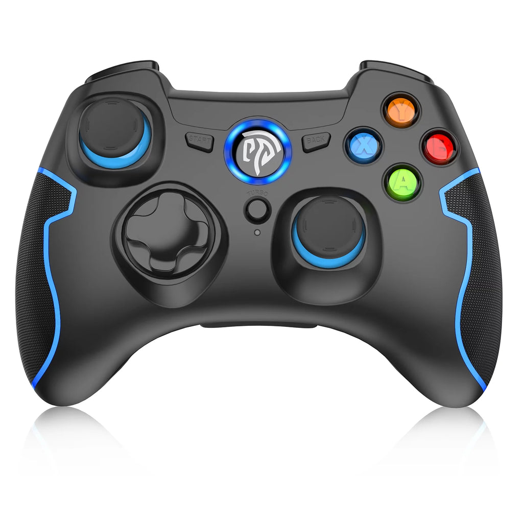 Black 2.4GHz Wireless Gaming Controller H8444