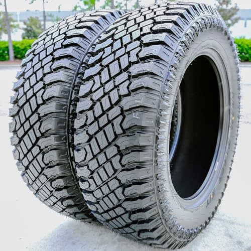 35X12.50R20LT All-Terrain Mud Light Truck Radial Tire Black Side Wall Z138