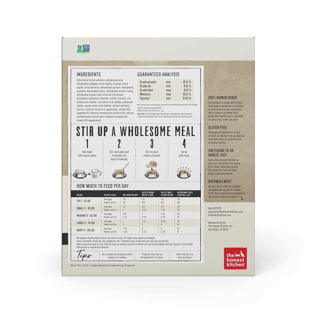 Dehydrated Grain Free Dog Food I7020