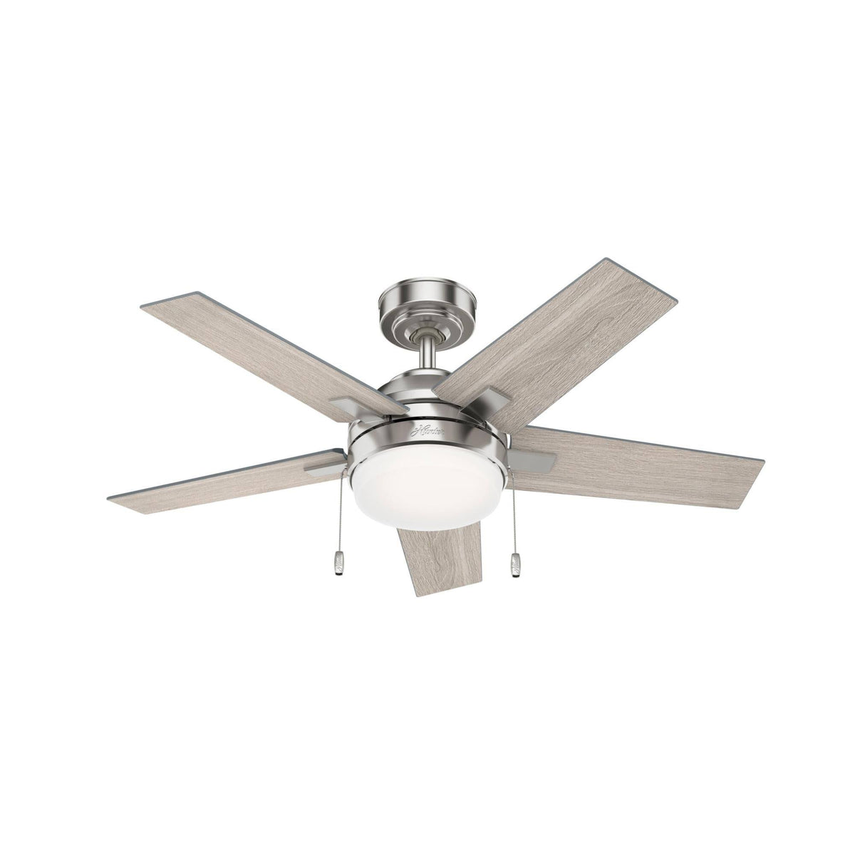 Brushed Nickel Indoor LED Ceiling Fan C2043