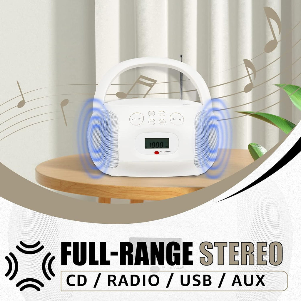 CD and Cassette Player Combo with Remote Control G311159
