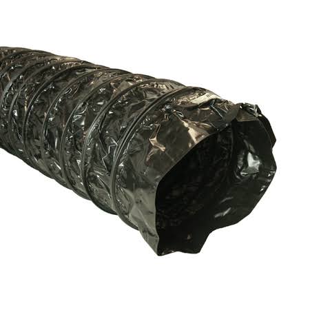 Black 16-inch by 25-Feet Ventilation Duct Hose L259
