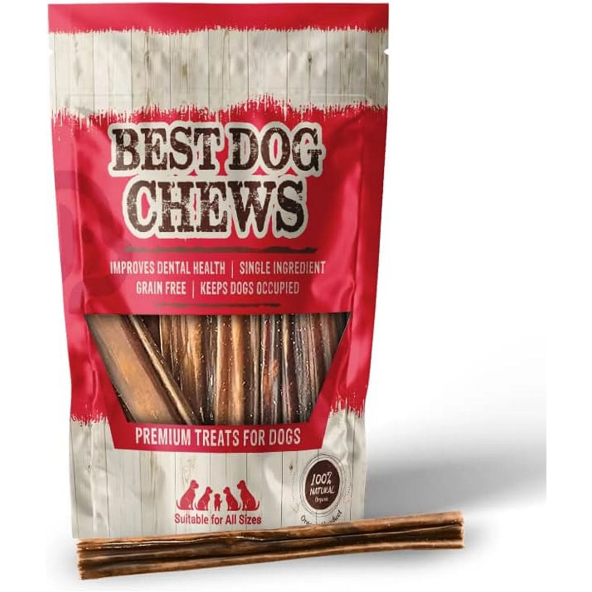 Natural Beef Jerky Dog Chews 16 oz J5192