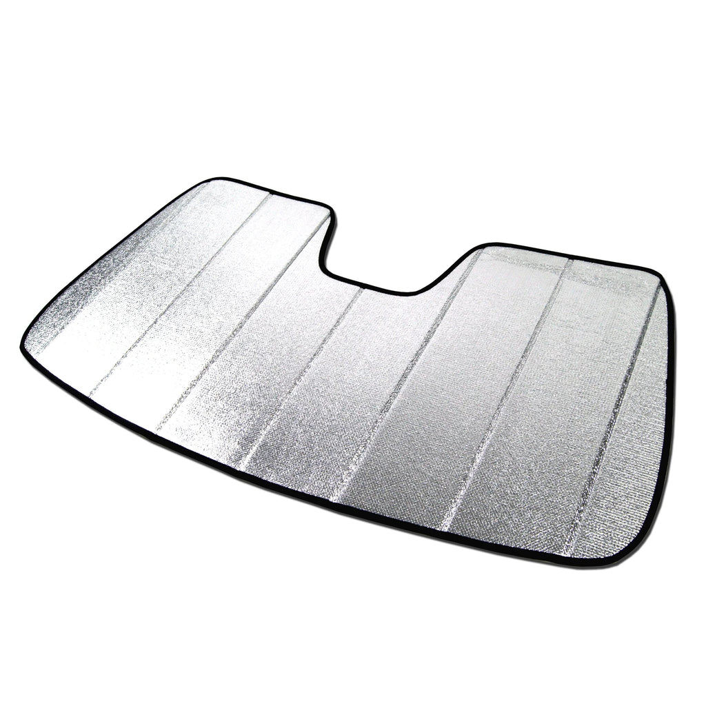 Silver and Grey Windshield Sun Shade Protector for 2018-2021 Toyota Tundra, 1 pcs Set N2996