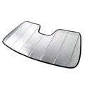 Silver and Grey Windshield Sun Shade Protector for 2018-2021 Toyota Tundra, 1 pcs Set N2996