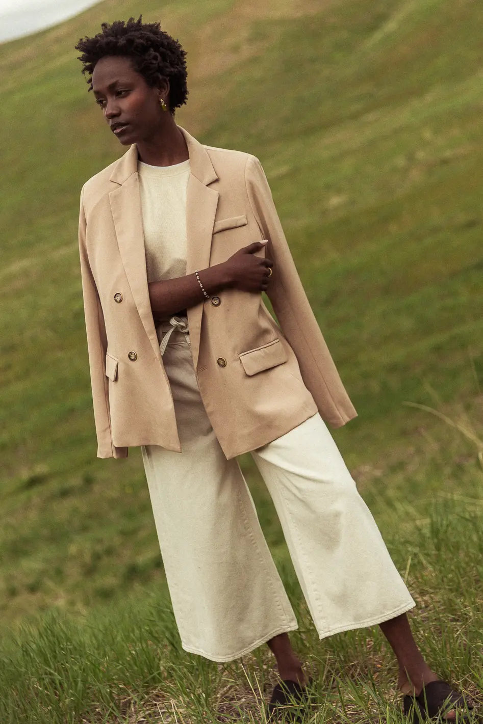 Taupe Blazer H313