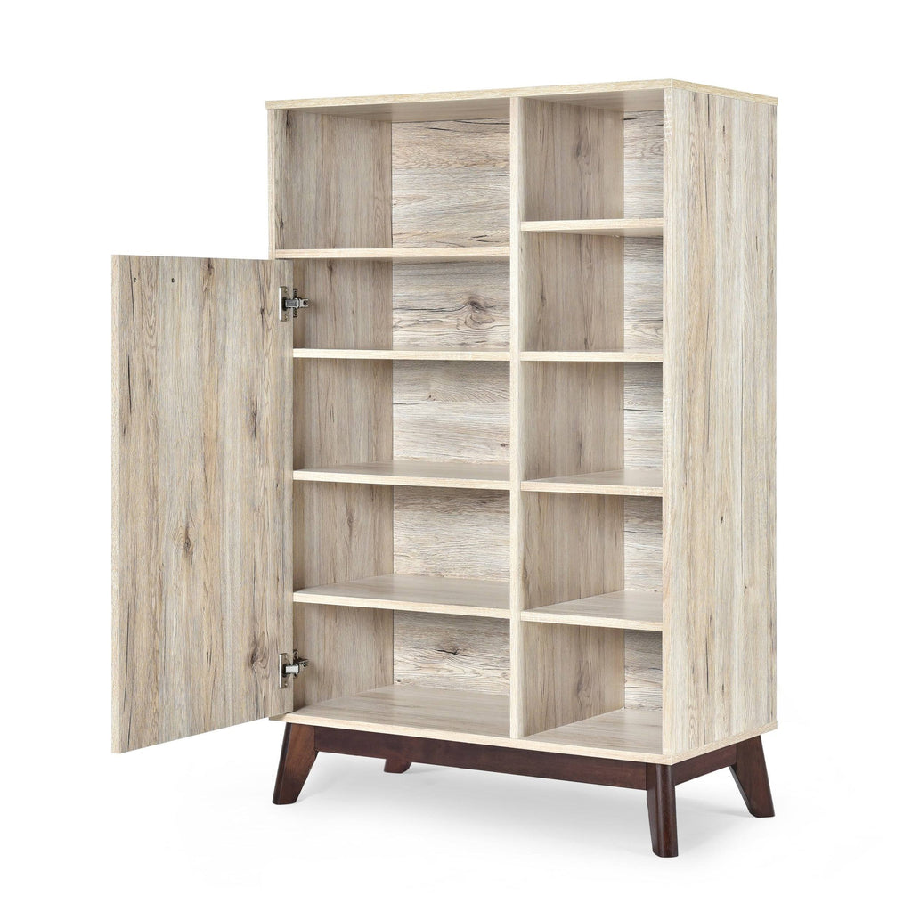Sonoma Grey Oak + Wenge Cabinets F79681