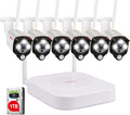 8CH NVR 6PCS 3MP Outdoor Bullet Cameras Security Camera System Q201952