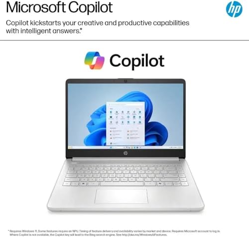 14" Intel N150 16GB RAM 256GB Storage Laptop Natural Silver A97096