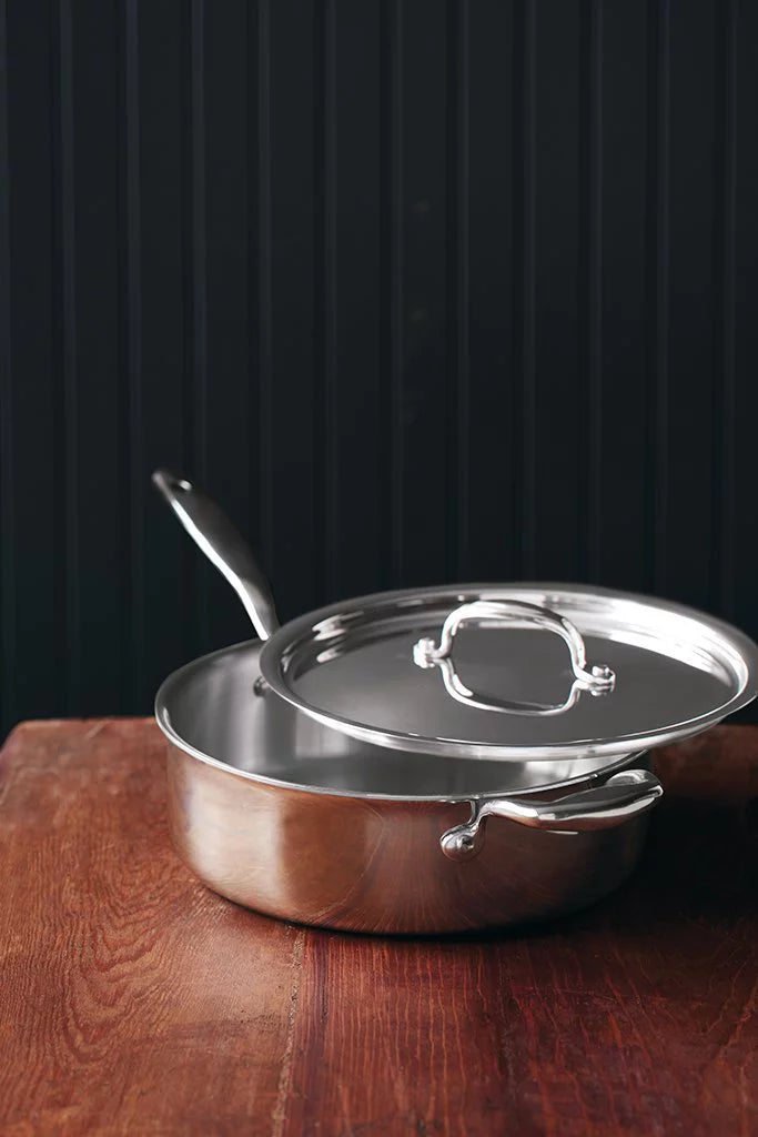 5-ply Stainless Saute Pan with Lid S527