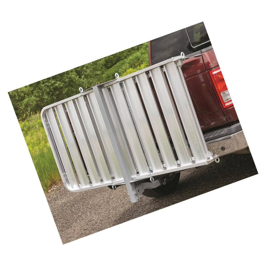 Extra-Large Folding Aluminum Cargo Carrier with 3-Position Ramp G429394