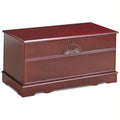 Rectangular Wood Cedar Chest in Brown U8164