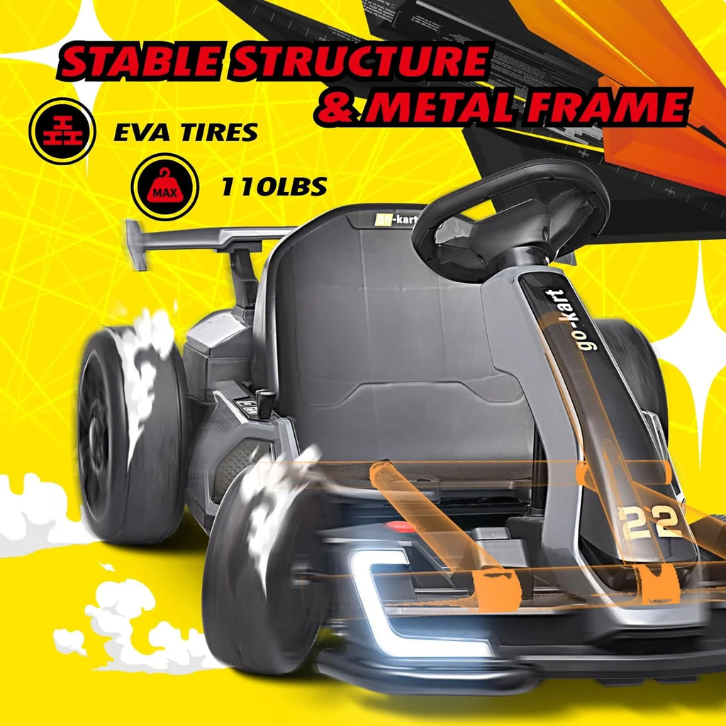 24 V 300W Electric Pedal Go Kart with Drift Mode R718