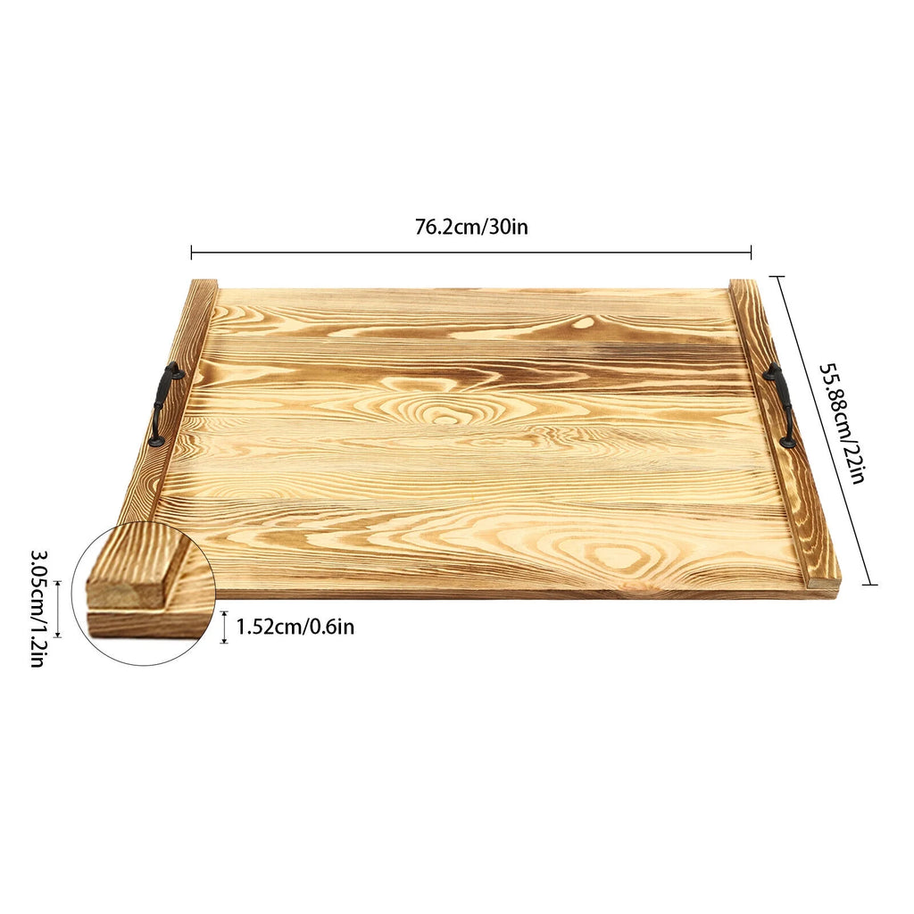 Pine Wood Noodle Board Stove Cover K854