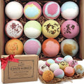 12 PCS Vanilla Menthol Rose Bath Bombs L891