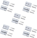 10 Pcs 1/0 Gauge 175A Battery Quick Connect Disconnect with Handle Grey L53682