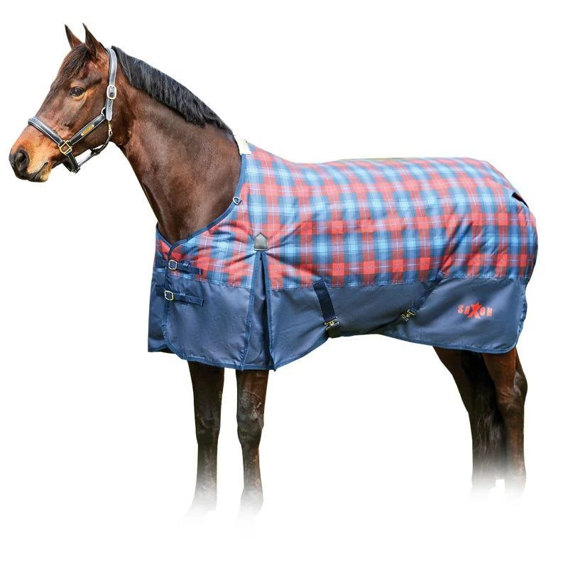 Navy/Red Plaid Heavy Neck H304900