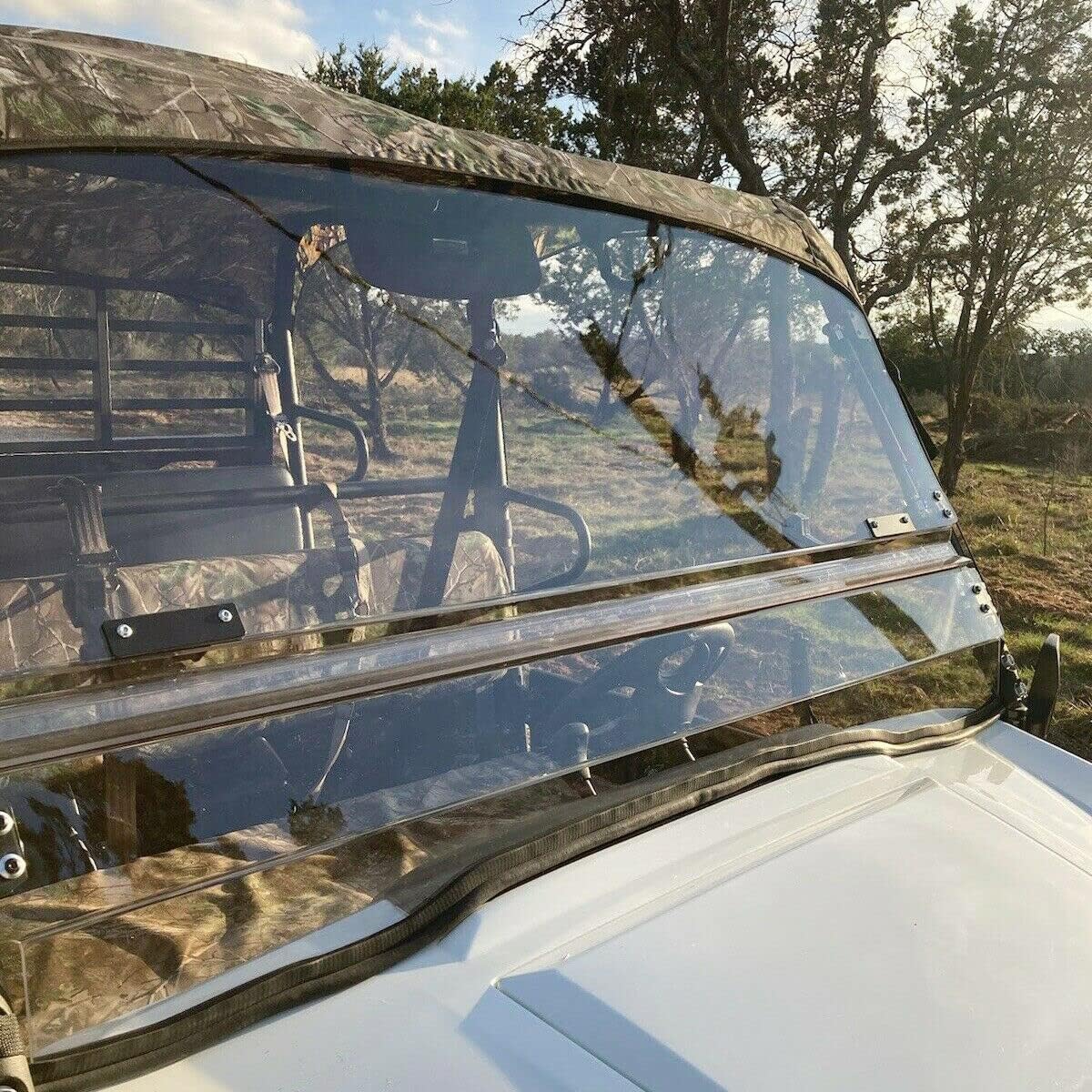 Scratch Resistant Clear Flip Windscreen S66180