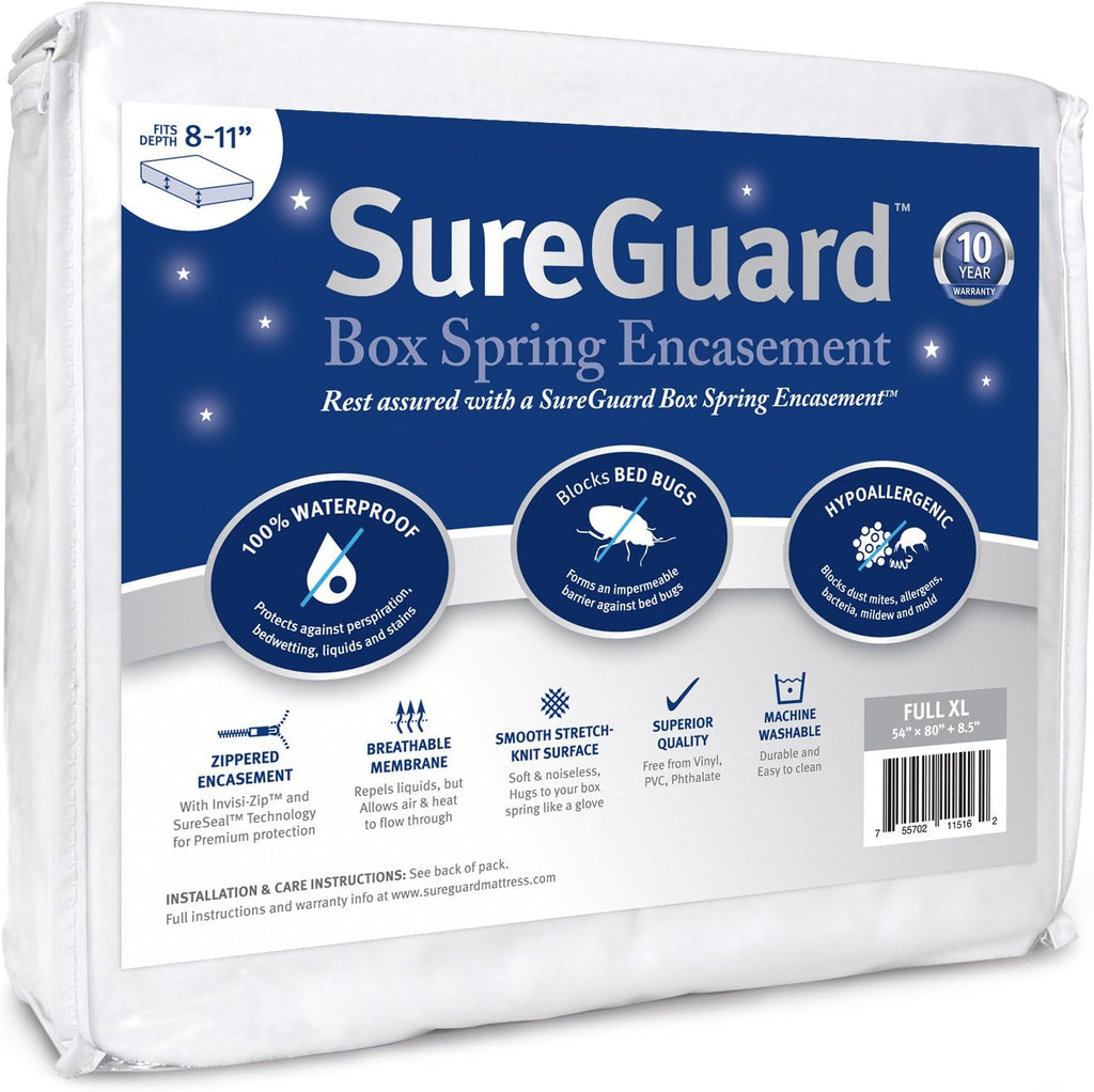 Queen Size 100% Waterproof Zippered Six-Sided Cover Q684547