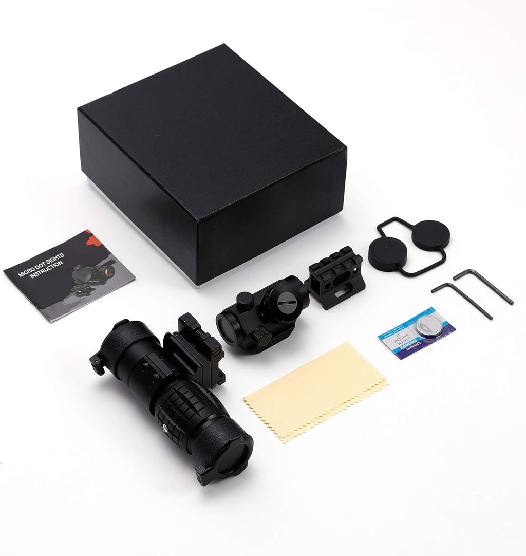 3-4 MOA Red Dot Sight with 3X Magnifier Combo S650910